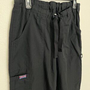 3 Scrub Pants, Black (2), Royal blue, size XS/S